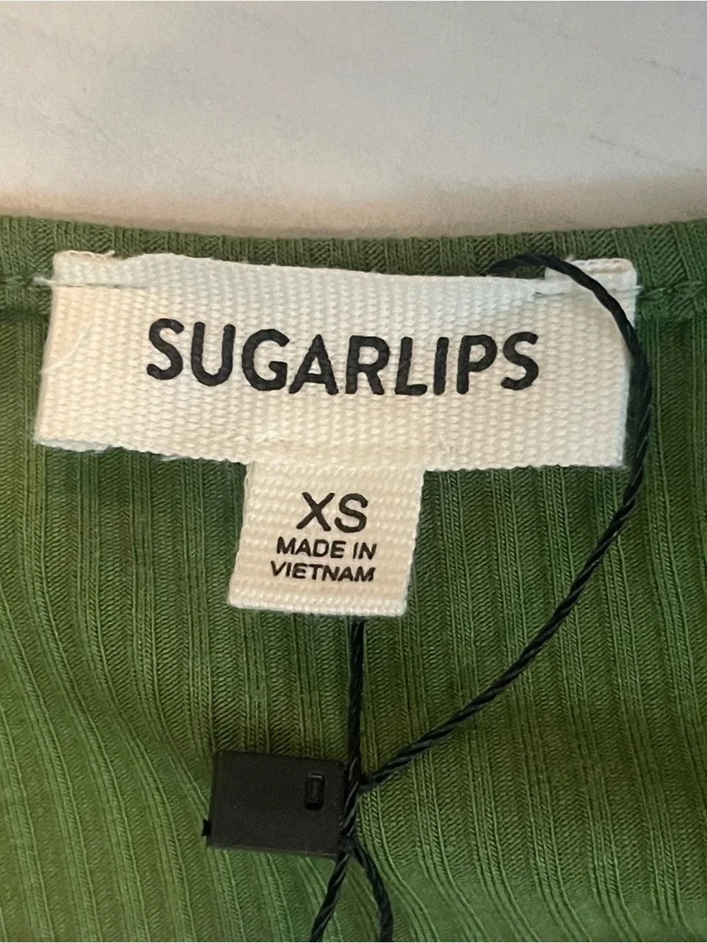 SugarLips Olive Green Sleeveless Ribbed Maxi Dress NWT Size XS BodyCon Sexy
